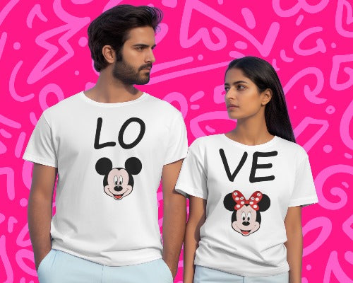 Customized Couple T-shirt